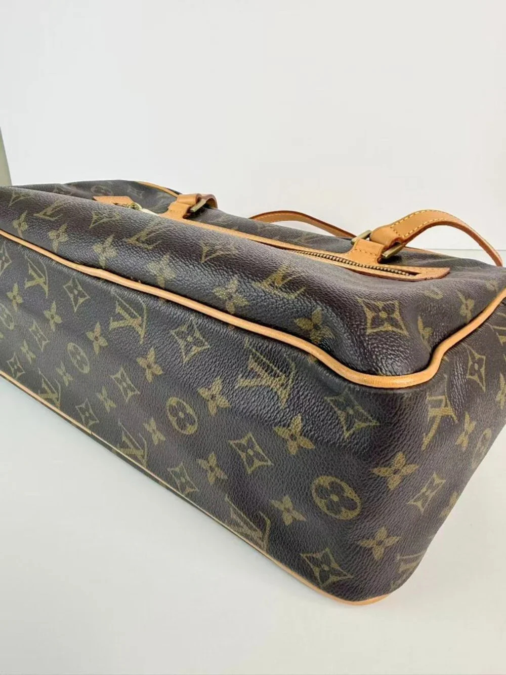 Louis Vuitton leather exterior stains